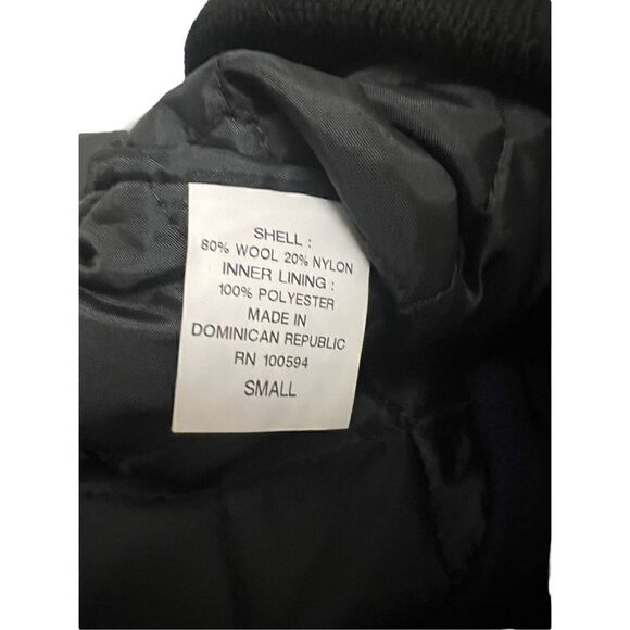 NEW Rock Creek Athletics Wool and Leather Lettermen Jacket - Men’s S - Picture 7 of 7